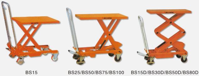 無錫大隆 BS系列重型腳踏式升降平臺(tái)車
