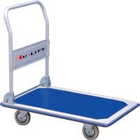 無錫虎力TD型0.15噸可折疊式重型鐵平板車　 TD1/150